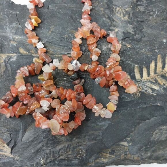 One strand of natural Carnelian - Picture 7 of 10